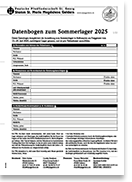 Anmeldung 2025 Daten- und Arztbogen